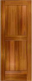 Flat  Panel   Adams  Teak  Doors